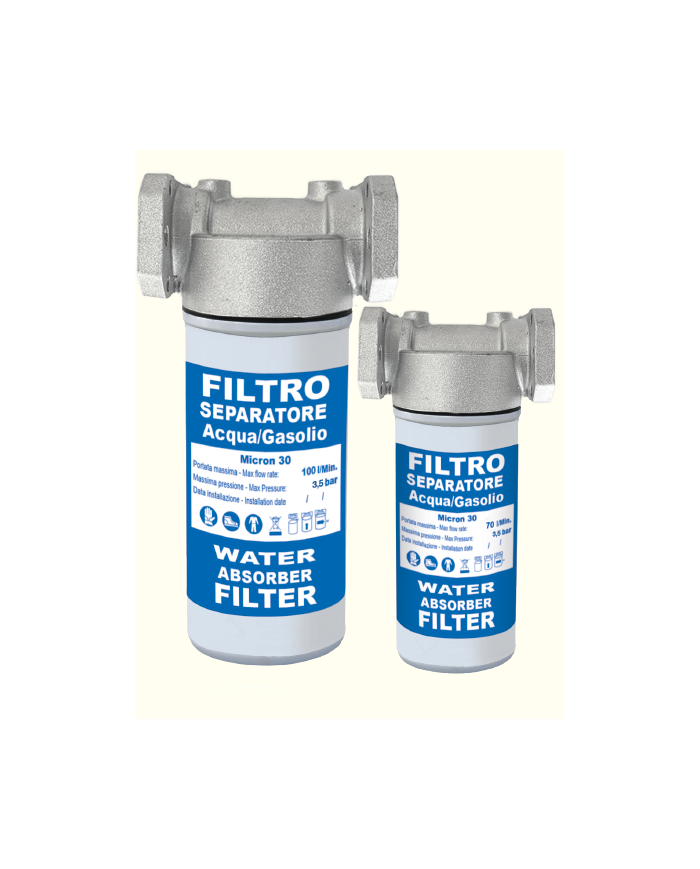 FILTRO A CARTUCCIA SEPARATORI ACQUA/GASOLIO MAESTRI