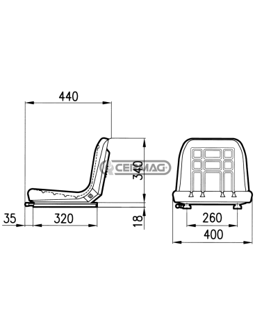 CULLA COBO CON GUIDE DI SCORRIMENTO TIPO MINI BALTIC GT60