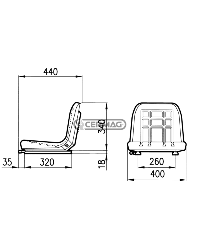 CULLA COBO CON GUIDE DI SCORRIMENTO TIPO MINI BALTIC GT60
