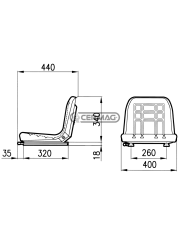 CULLA COBO CON GUIDE DI SCORRIMENTO TIPO MINI BALTIC GT60