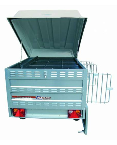 RIMORCHIO CRESCI  TC 3 comparti  Rimorchi trasporto animali