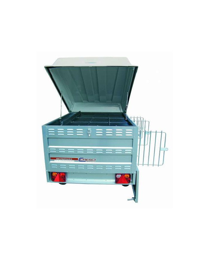 RIMORCHIO CRESCI  TC 3 comparti  Rimorchi trasporto animali