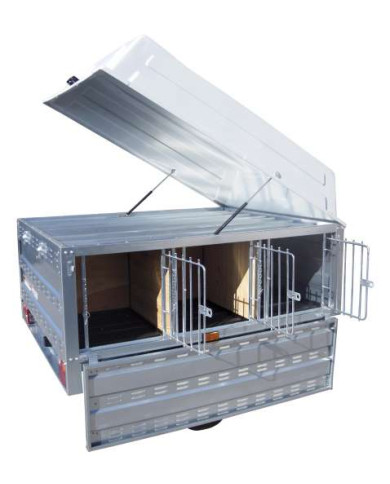 RIMORCHIO CRESCI TC6 6 comparti