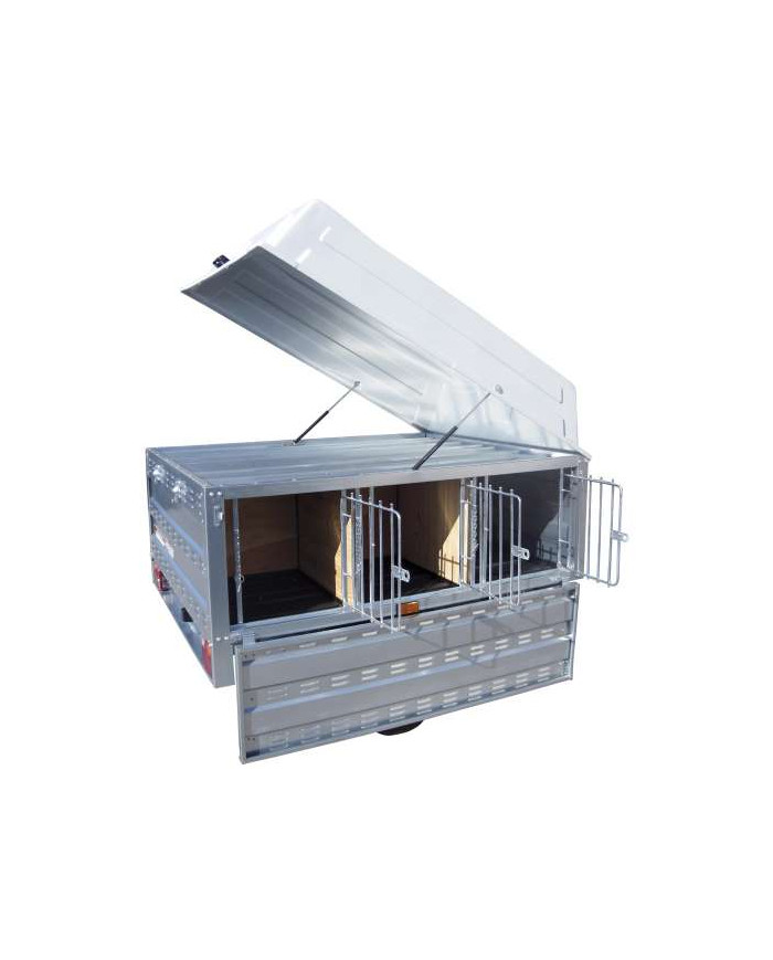 RIMORCHIO CRESCI TC6 6 comparti