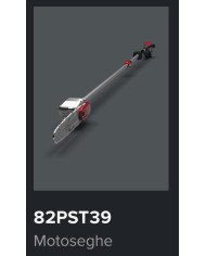 POTATORE TELESCOPICO A BATTERIA CRAMER 82PST39